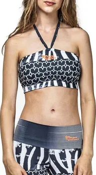 Podprsenka Horsefeathers Athletic Bandeau Zebra