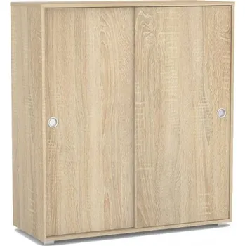 Komoda 2-dvéřová komoda REA Lary S4/110 - dub bardolino