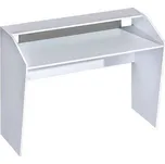 TRUFEL 9 psací stůl 120, bílá/šedá