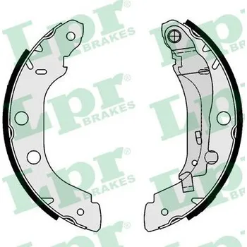 Brzdová čelist Sada brzdových čelistí LPR 07340