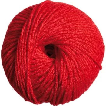 Příze Příze WOOLLY 5 50g, červená - odstín 105