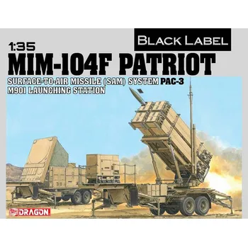 Plastikový model Dragon MIM-104F Patriot Surface to air Missile 1:35