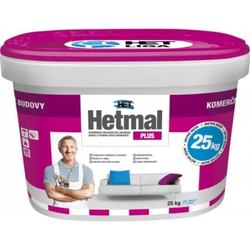 barva na zeď HET Hetmal Plus 25 kg