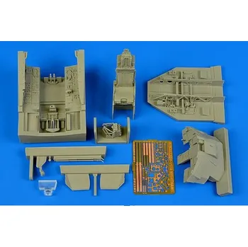 Plastikový model Aires 1/32 F-117A Nighthawk cockpit set (TRUMP)