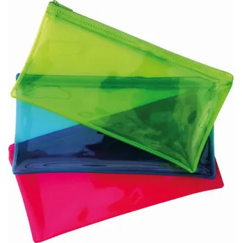Obálka Obálka s plastovým zipem DL zelená neon 401917