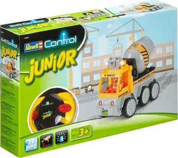 autíčko Revell Junior Concrete Mixer šedá/žlutá