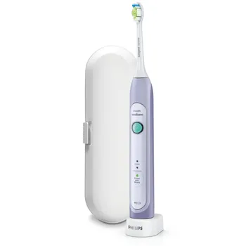 Elektrický zubní kartáček Recenze Philips Sonicare Healthy White HX6721/35 fialovo-bílý