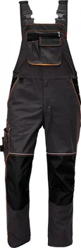 montérky Červa Knoxfield kalhoty s laclem antracit/oranžové