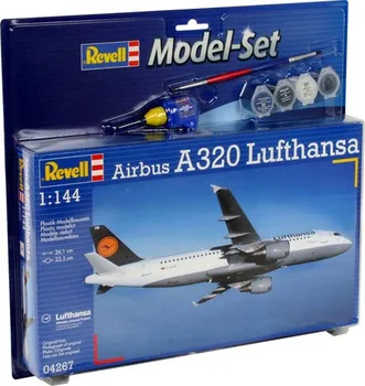 Plastikový model Revell Airbus A320 Lufthansa 1:144