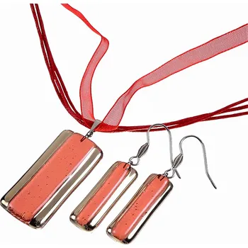 Souprava šperků Souprava šperků PLATINUM růžová - 1602