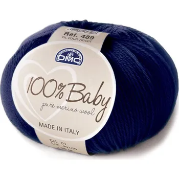 Příze Příze 100% BABY 50g, tmavě modrá - odstín 073