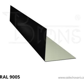 Střešní lemovaní Roh vnější rš 60 mm černá