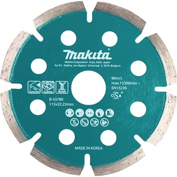 Řezný kotouč Makita B - 53780 115 x 1, 6 x 22, 23 mm