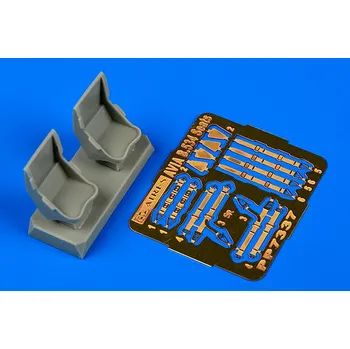 Plastikový model Aires 1/72 AVIA B.534 seats (EDU)