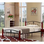 Postel kovová Magenta 140x200cm - Moderní kovová dvoupopstel