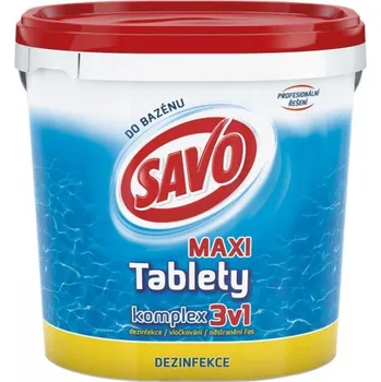 Bazénová chemie Recenze Savo Maxi 3v1 4 kg