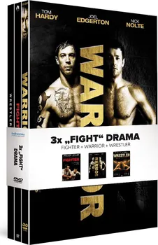 Sběratelská edice filmů [3DVD] 3x Fight drama: Fighter + Warrior + Wrestler