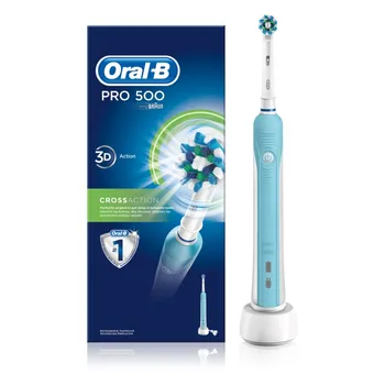 Oral-B Professional Care 500 D16.513 modrý Elektrický zubní kartáček Oral-B Professional Care 500 D16.513 modrý
