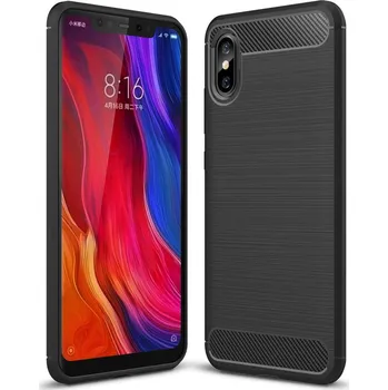 Pouzdro na mobilní telefon Pouzdro TVC Carbon pro Xiaomi Mi 8 Explorer Edition Barva: Černá