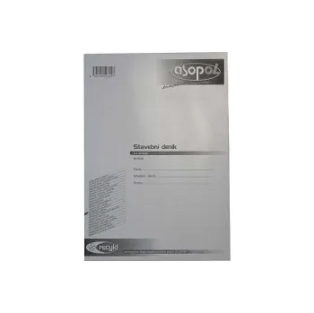 Tiskopis ASOPOL Stavební deník čísl. 3x20