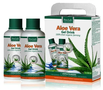 Přírodní produkt Finclub Aloe Vera gel drink 2 x 520 ml