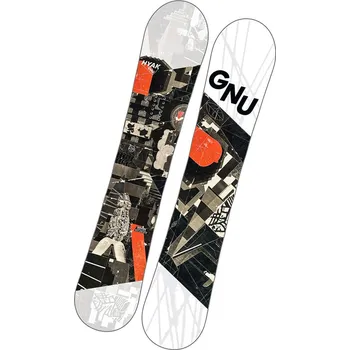 Gnu Hyak BTX blk/wht Snowboard Gnu Hyak BTX blk/wht