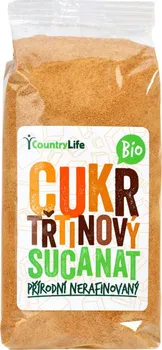 Cukr Country Life Cukr třtinový Sucanat Bio 500 g