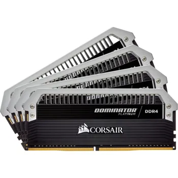 Operační paměť Recenze Corsair Dominator Platinum 32 GB (4x 8 GB) DDR4 2666 MHz (CMD32GX4M4A2666C16)