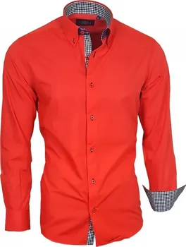 Pánská košile Binder de Luxe 82308 červená