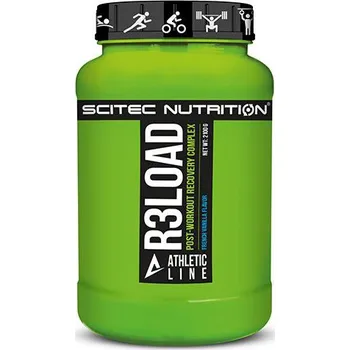 Sacharid SciTec Nutrition Athletic Line R3load 2100 g francouzská vanilka