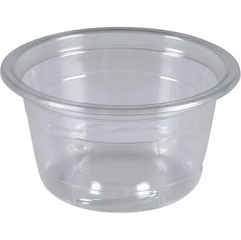 Jednorázové nádobí Plastová miska TowerPac 50 ml (PET) pr. 62 mm (100 ks)
