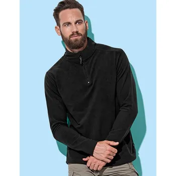 Pánská móda Fleece mikina s krátkým zipem STEDMAN 5020 (Active Fleece Half Zip )