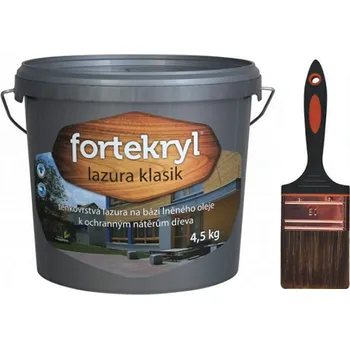 lazura Fortekryl Klasik 4,5 kg ořech