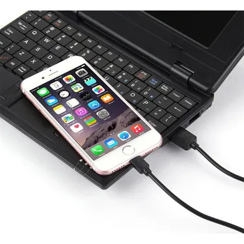 Datový kabel Synchronizační a nabíjecí kabel HAWEEL - Lightning pro Apple zařízení - černý - 1m