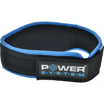Opasek na cvičení Power System Opasek womans Power 3210 - blue L 98-112 cm