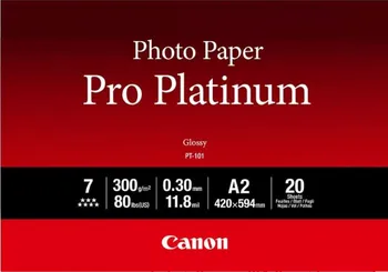 Fotopapír Canon Pro Platinum PT-101 A2 20 ks