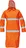 Červa Gordon Raincoat HV plášť oranžový, XL