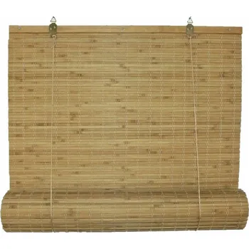 Bambusová roleta 90x150 cm ořech-světle hnědá