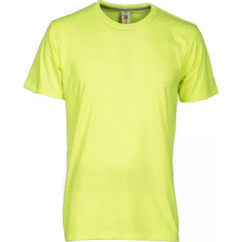 Pánské tričko PAYPER Pánské tričko Sunset fluo Barva: Žlutá fluorescentní, Velikost: L