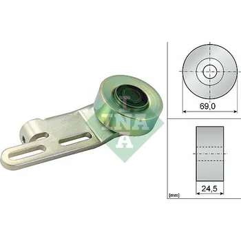 Napínací kladka, žebrovaný klínovy řemen INA 531 0239 10