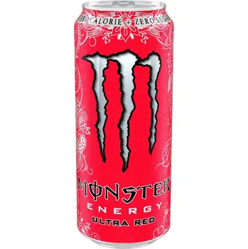 Monster Energy Ultra red 500 ml Energetický nápoj Monster Energy Ultra red 500 ml