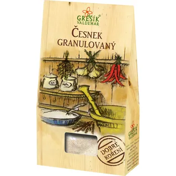 Koření Grešík Dobré koření Česnek granulovaný 30 g