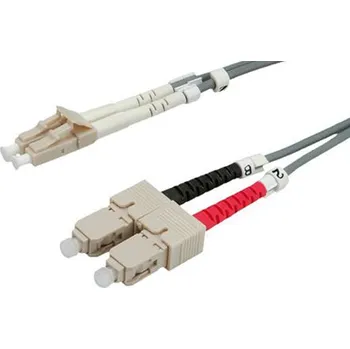 Síťový kabel ROLINE Optický patchkabel LC-SC 50/125 (multi mode), duplex, 3m - 21.15.9853