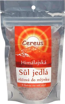 Kuchyňská sůl Cereus Himalájská sůl růžová hrubá do mlýnku 200 g