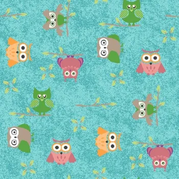 Koberec Ideal Sovička silk 5298 šíře 4m modrý