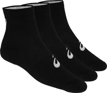 Pánské ponožky Asics 3PPK Quarter Sock Black