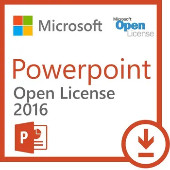 Microsoft PowerPoint 2016 SNGL OLP NL Gov Microsoft PowerPoint 2016 SNGL OLP NL Gov