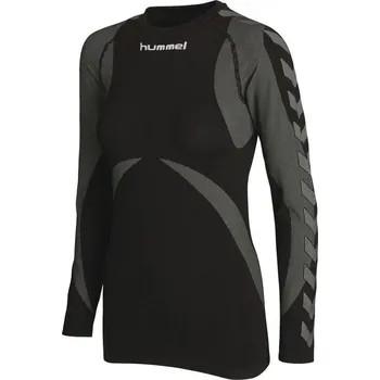 Triko Hummel SEAMLESS dlouhý rukáv Black Dark Grey, dětské Velikost: 10/12