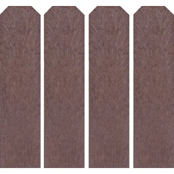 Plotovka TRAPLAST Plastová plotovka 0,6 m, hnědá tříhranná, R+