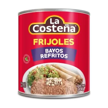 Příloha La Costeňa Fazole pinto refried krém 3kg